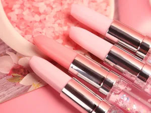 Lipstick Gel Pen Colorful Cute Black Ink Pen - 1 pc (random colors)