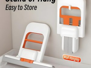 Mini Foldable Desktop Mop – Portable Mini Cleaning Sponge Mop bathroom tiles, and small spaces
