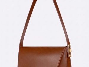 Elegant Flap Shoulder Purse Skin